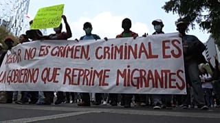 Μεξικό: Συγκέντρωση διαμαρτυρίας μεταναστών