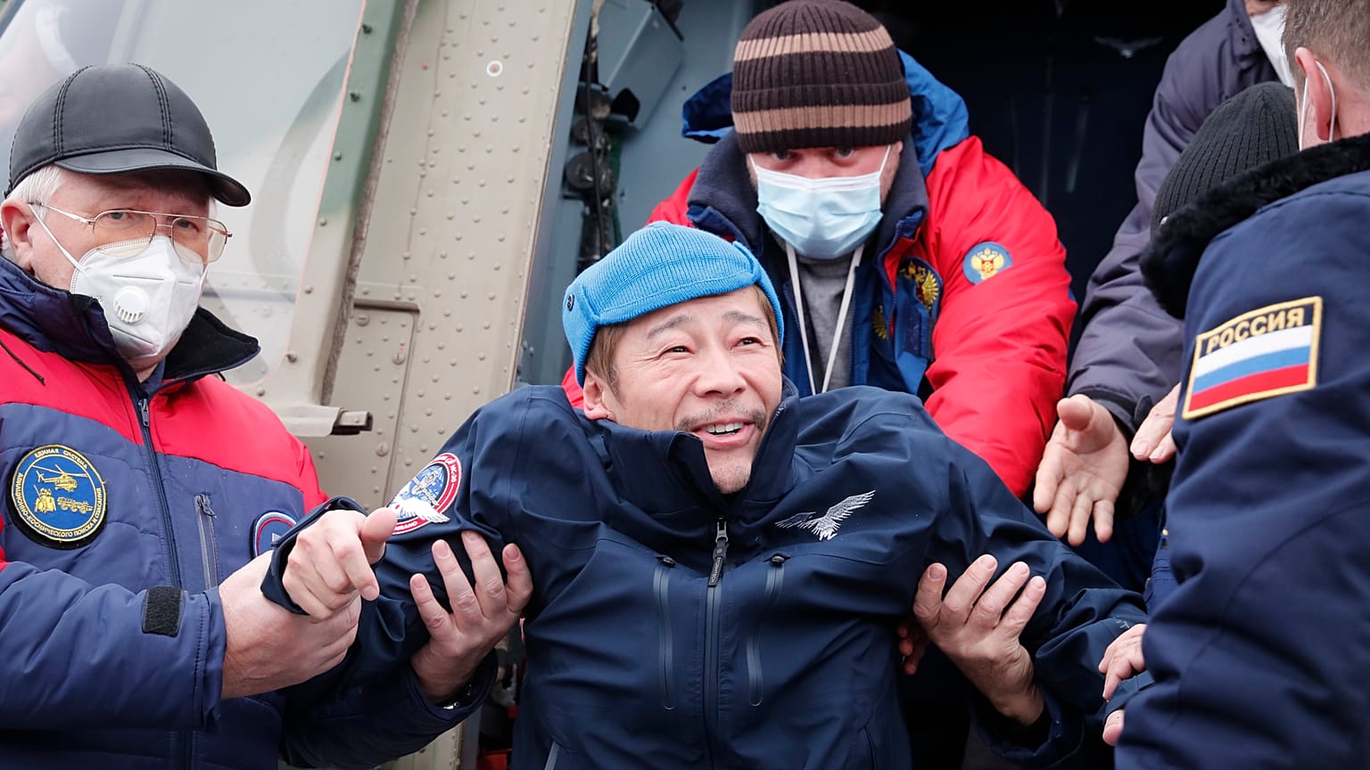 Le milliadaire Japonais Yusaku Maezawa