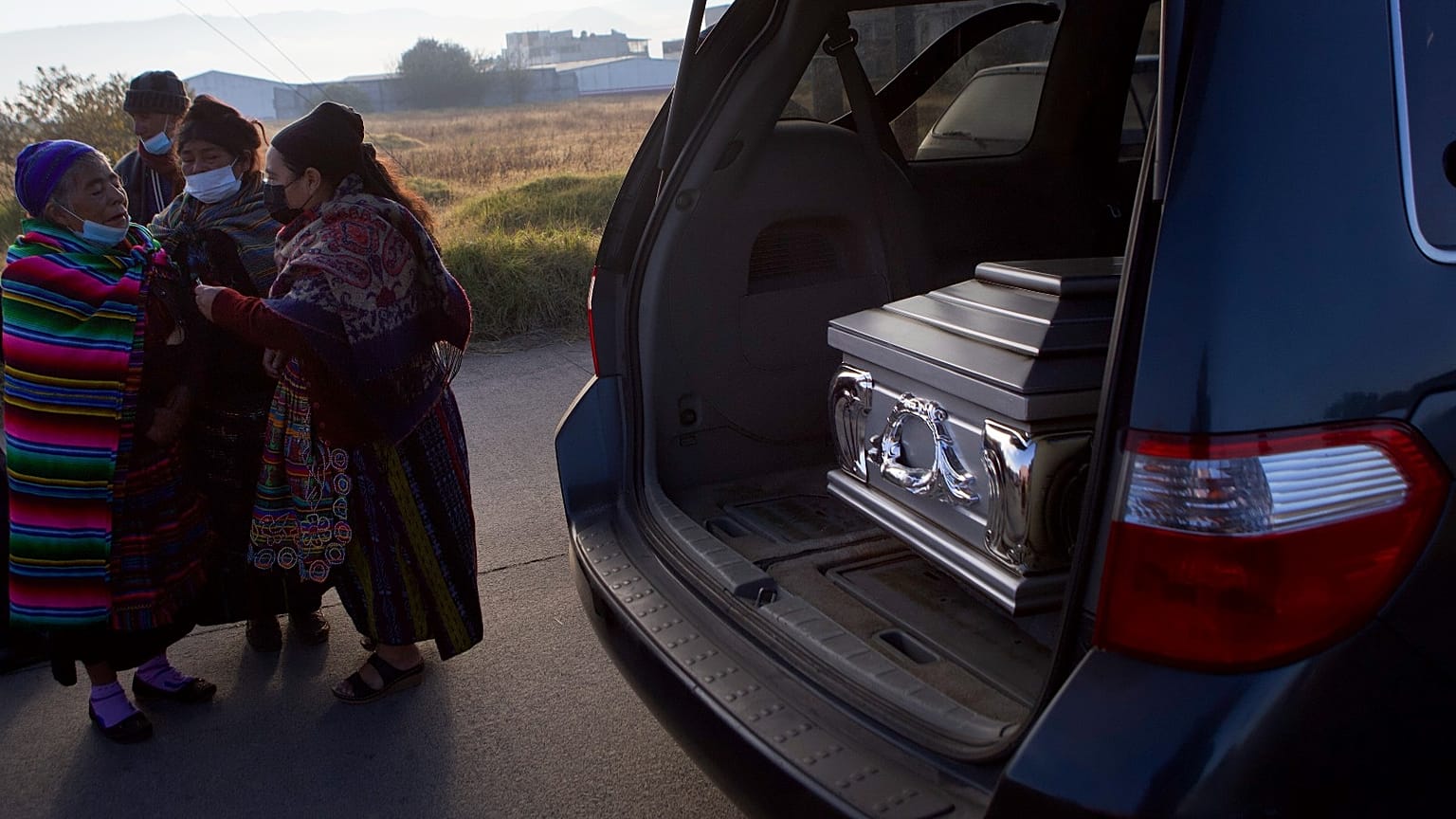 Familiares de las ´víctimas en Guatemala