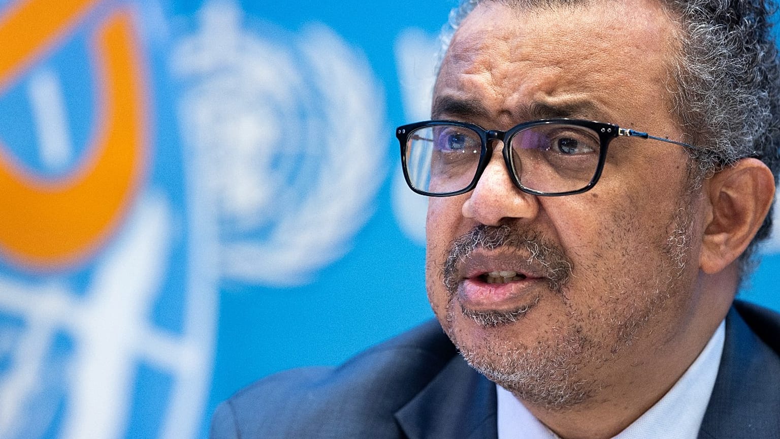 Tedros Adhanom Ghebreyesus, Director General of the World Health Organization (WHO) during a new press conference  in Geneva, Switzerland, Dec. 20, 2021. 