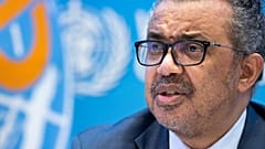 Tedros Adhanom Ghebreyesus, Director General of the World Health Organization (WHO) during a new press conference  in Geneva, Switzerland, Dec. 20, 2021. 