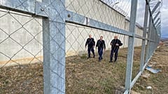 Sie könnten bald Häftlinge aus Dänemark überwachen: Wärter am Gefängnis in Gjilan.