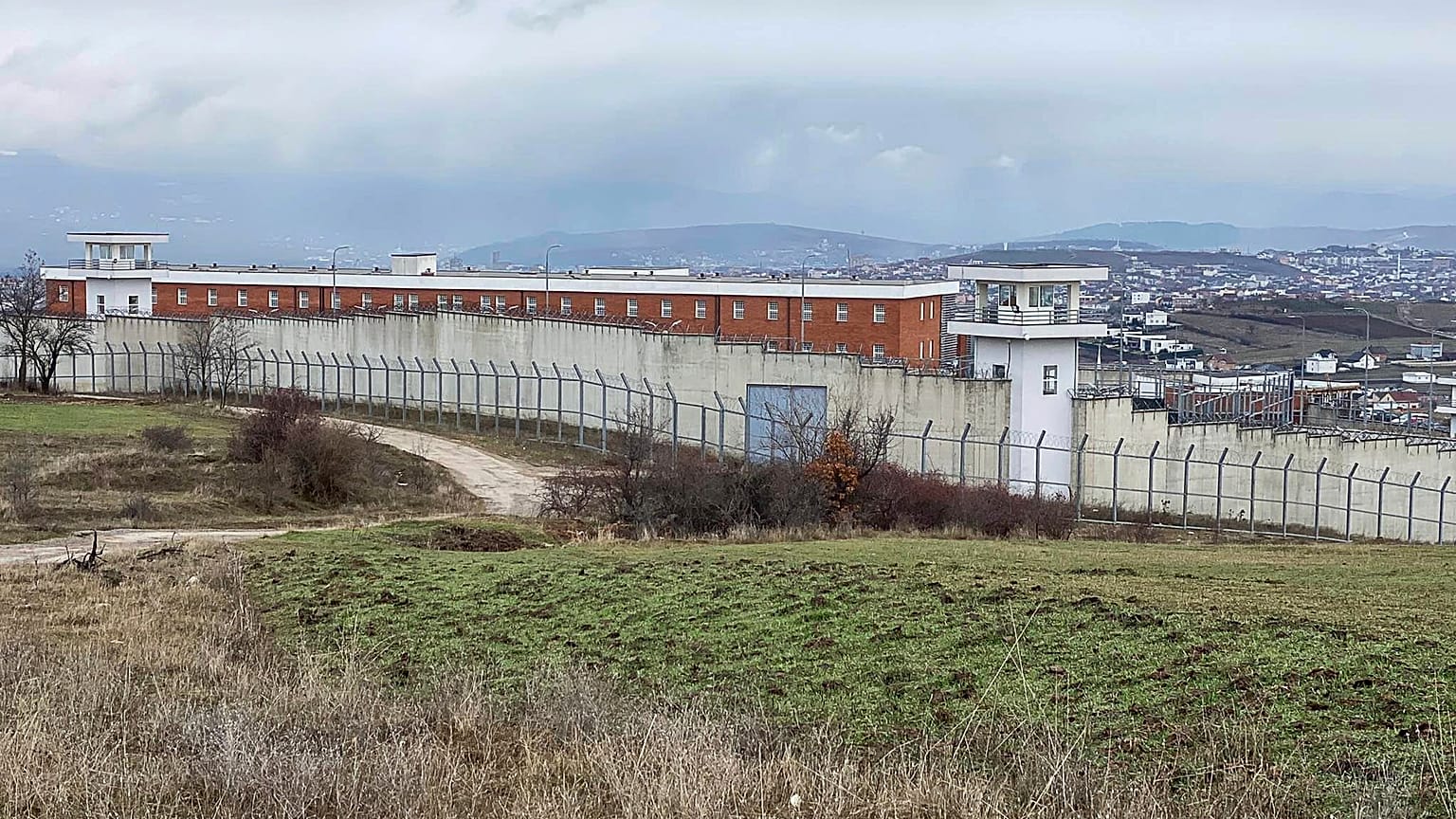 Il carcere di Gjilan, in Kosovo, 17 dicembre 2021