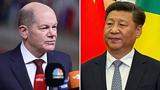 President Xi Jinping and Chancellor Olaf Scholz