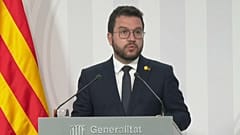 El presidente de la Generalitat, Pere Aragonès, define la situación sanitaria como "crítica"