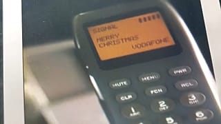 Το πρώτο SMS στην ιστορία που είχε σταλεί στον Ρίτσαρντ Τζέρβις, έναν συνεργάτης της Vodafone