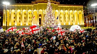 Митинг с объявлением о голодовке.