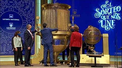 One of Europe's biggest and oldest lottery draws kicks off in Madrid