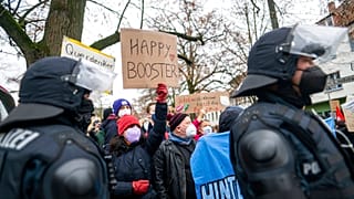 Querdenker und Gegendemos: Seit der Einschränkungen im Zuge der Coronavirus-Pandemie gibt es in ganz Deutschland immer wieder Protestaktionen.