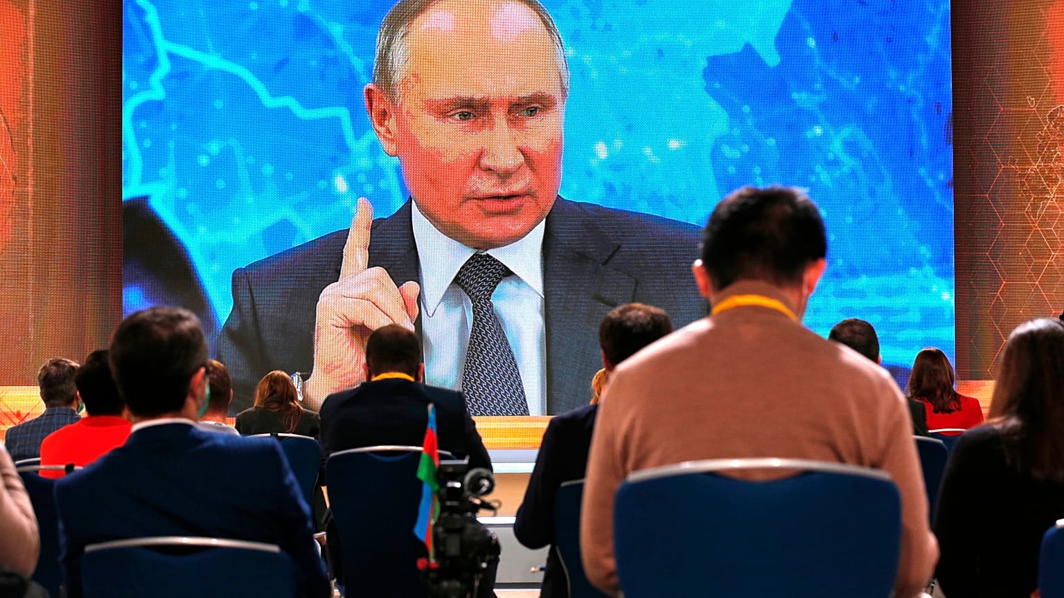 В 2020 году из-за пандемии COVID-19 большая пресс-конференция президента РФ проходила в онлайн-формате