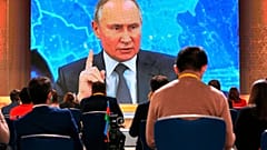 В 2020 году из-за пандемии COVID-19 большая пресс-конференция президента РФ проходила в онлайн-формате