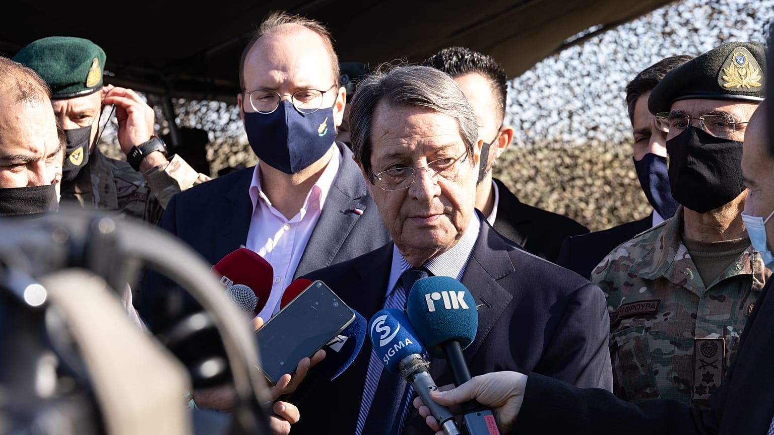 Ο πρόεδρος της Κυπριακής Δημοκρατίας Νίκος Αναστασιάδης