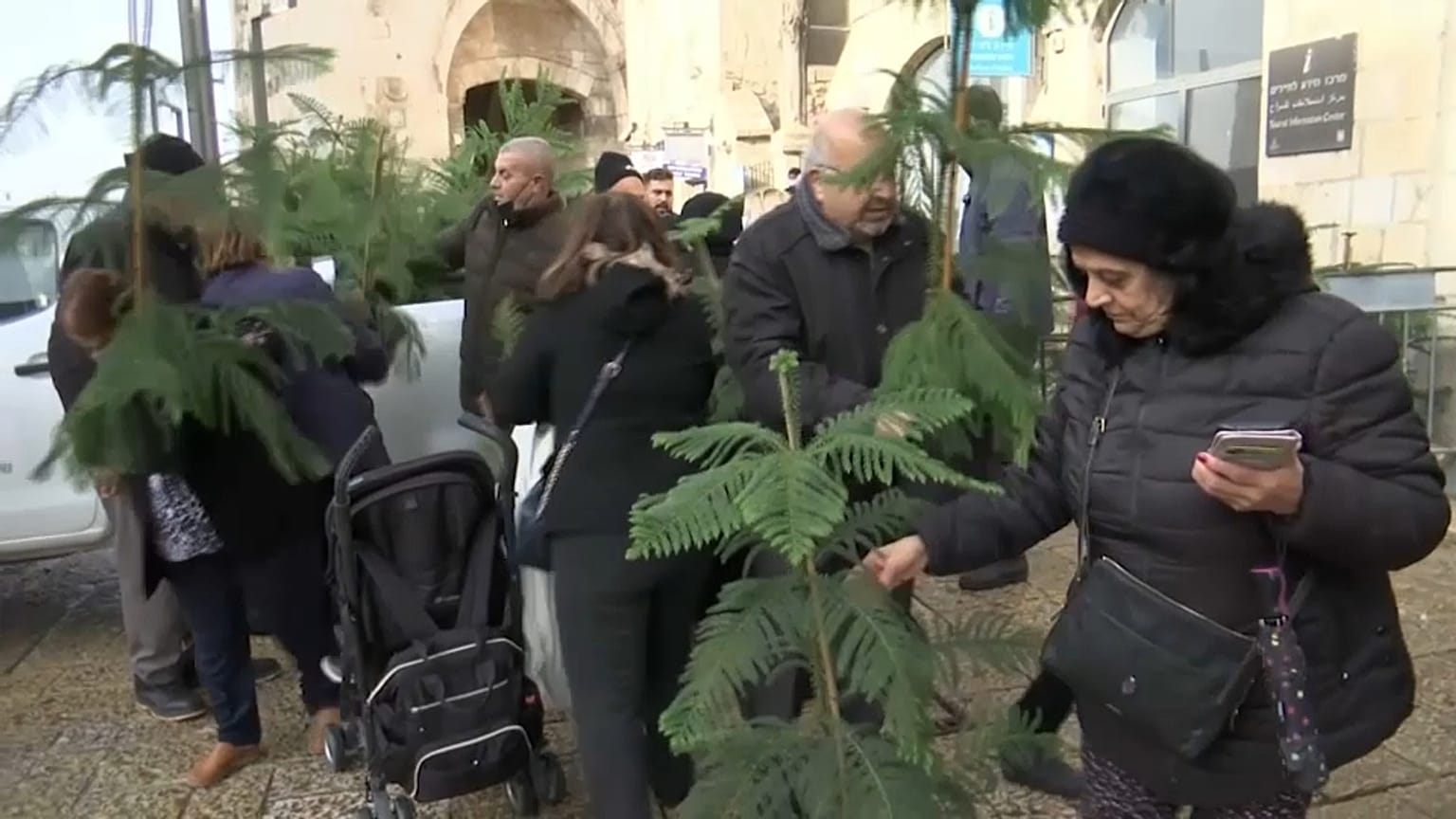 شوارع القدس. 