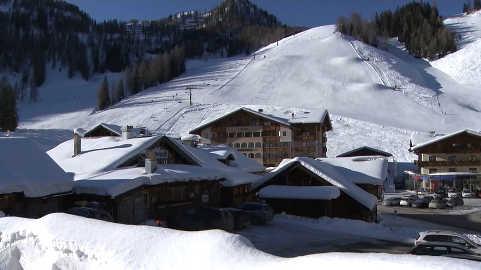 An Schnee mangelt es in den Wintersportgebieten nicht, doch vielerorts an Touristen.