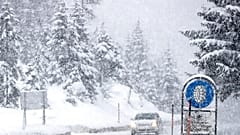 Schnee in Österreich - Symbolbild