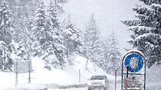 Schnee in Österreich - Symbolbild