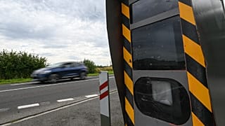 Archives : un radar automatique près de Lens, dans le nord de la France, le 27 juillet 2020