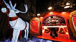 The Winter Wonder and Christmas Market in Brussels, Belgium, Nov. 27, 2021.