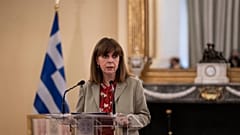 Η Πρόεδρος της Ελληνικής Δημοκρατίας Κατερίνα Σακελλαροπούλου