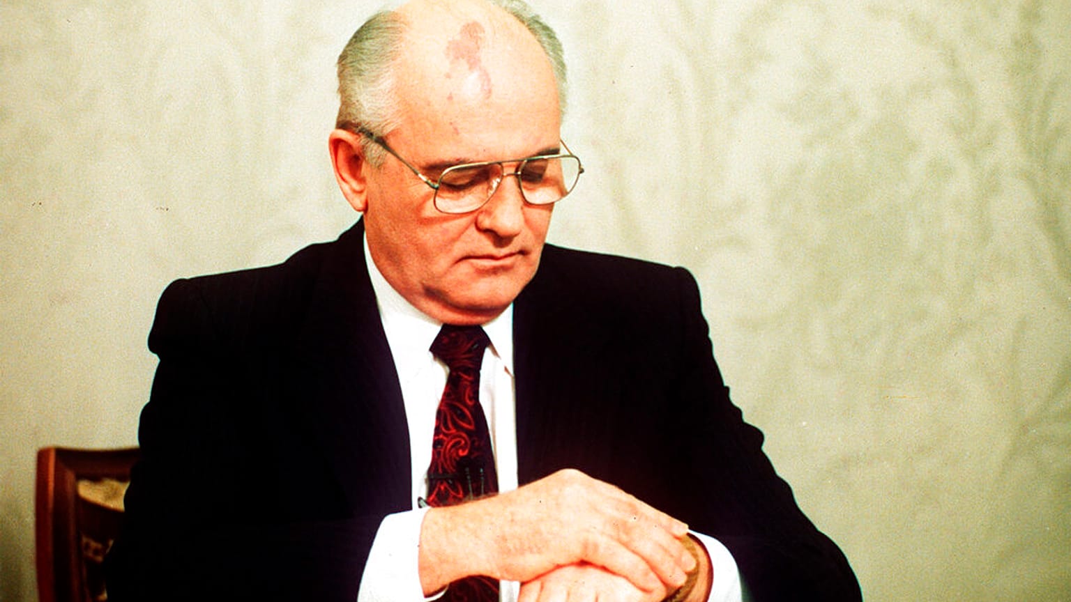 Gorbacsov egy 1991-es felvételen