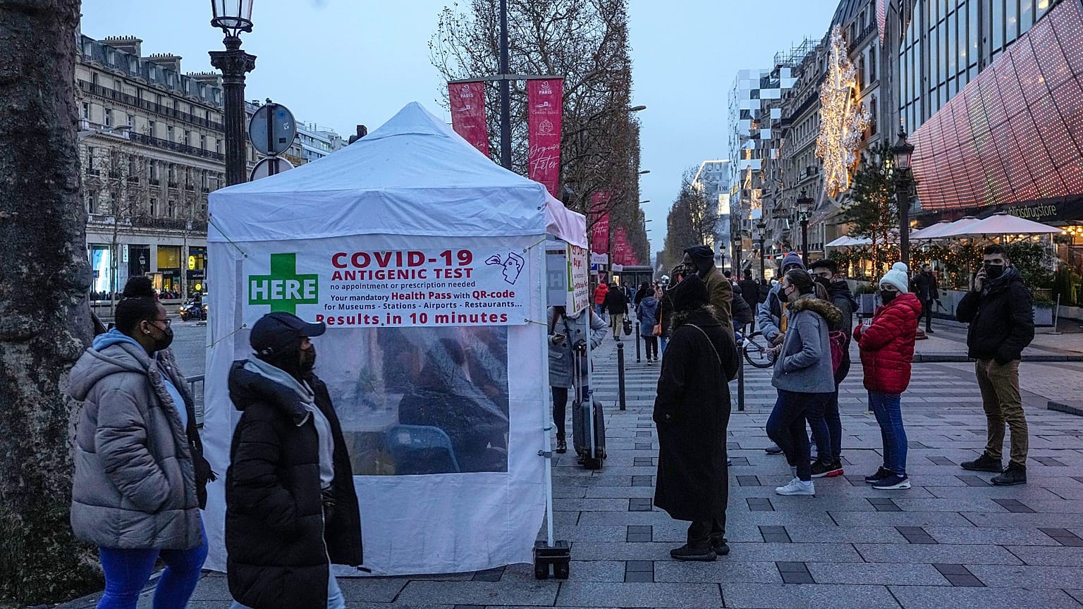 dépistage du Covid-19 à Paris 