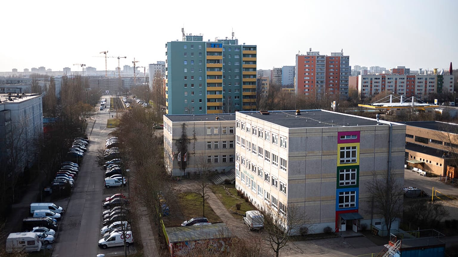 Berlin Hellersdorf - dort wurde Joshua tot aufgefunden - ARCHIVBILD