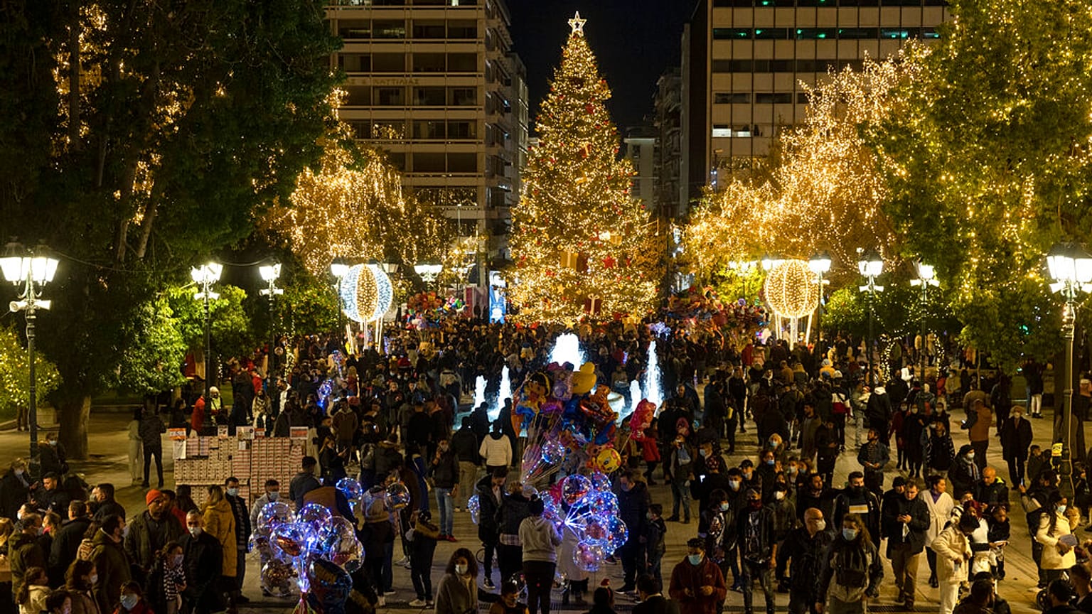 Χριστούγεννα, Αθήνα