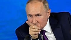 Vladimir Putin durante su rueda de prensa anual del pasado 23 de diciembre en Moscú
