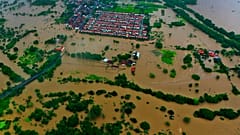 Sular altında kalan Itapetinga kenti