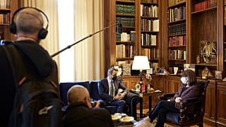 Κατερίνα Σακελλαροπούλου και Κυριάκος Μητσοτάκης