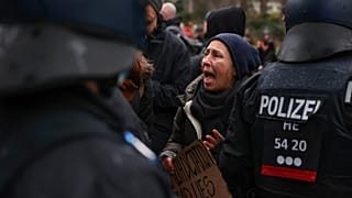 Proteste gegen Coronaregeln in Frankfurt am Main - Symbolbild