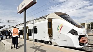 Inauguration du TER de Dakar, Sénégal, 27 décembre 2021