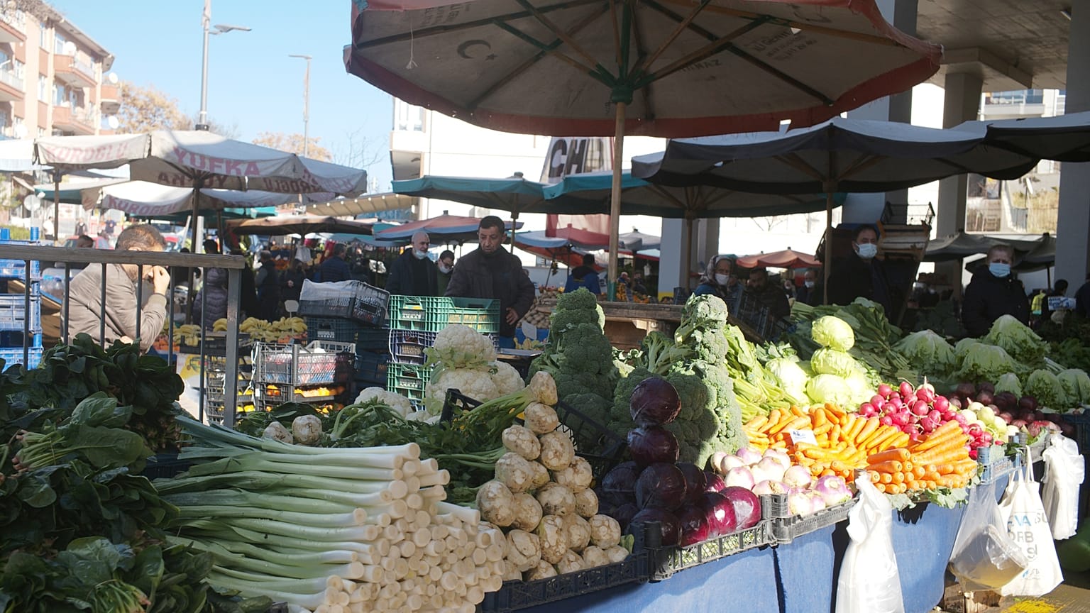 Ankara'da bir pazar