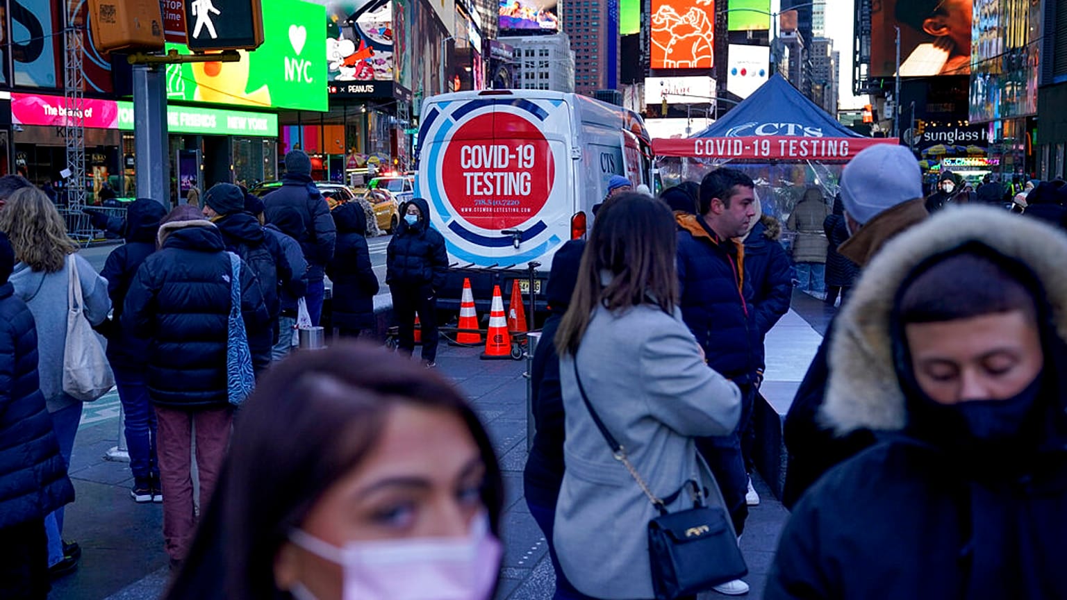 Coronavirus-Tests in New York