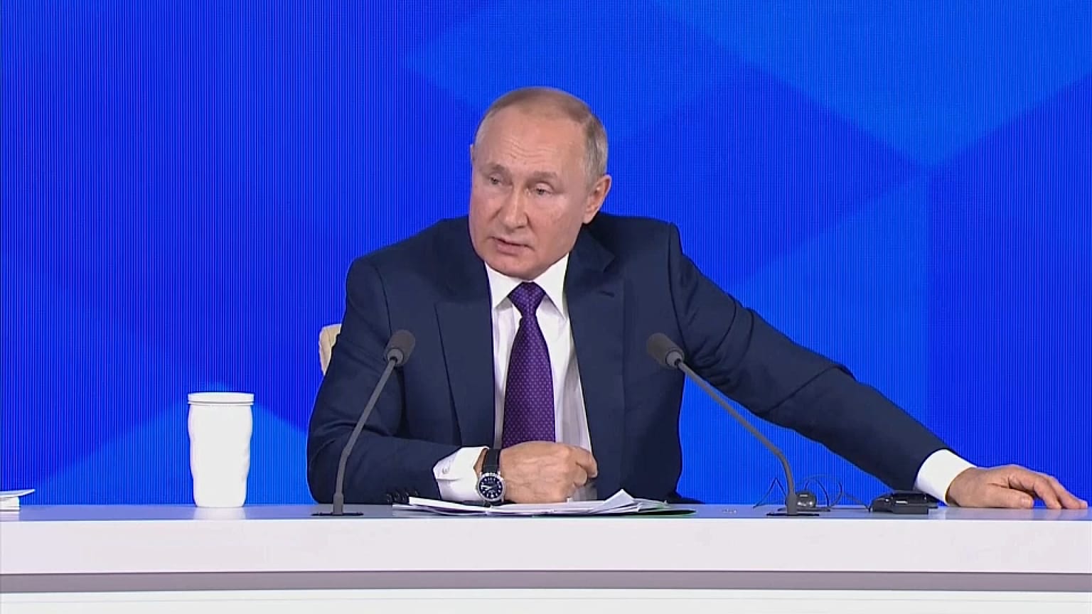 Vladímir Putin, presidente de la Federación de Rusia 
