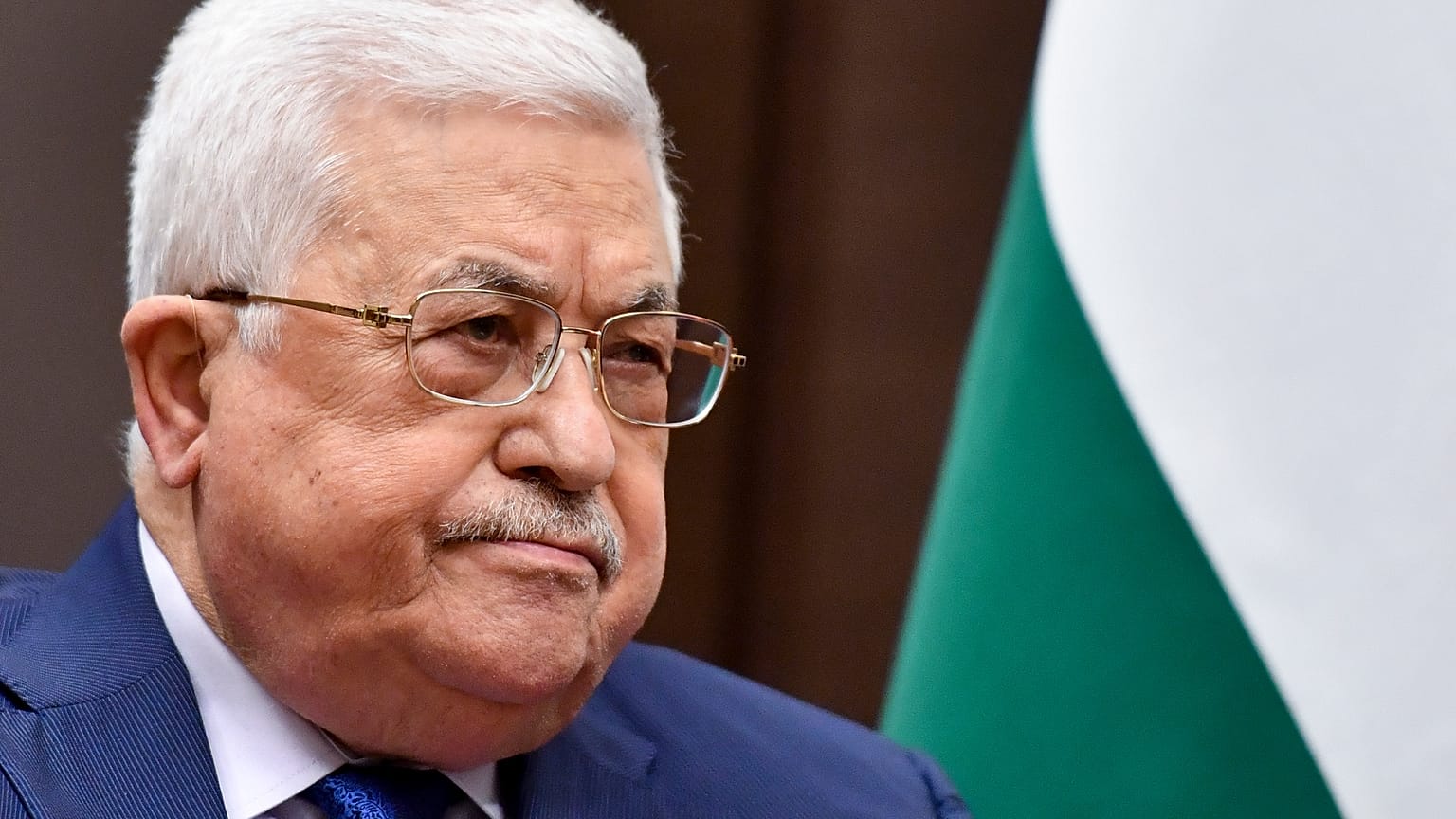 الرئيس الفلسطيني محمود عباس ف