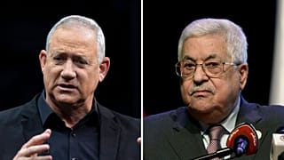 محمود عباس و بنی گانتس