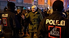 Proteste gegen Coronaregeln in München - am 22. Dezember 2021