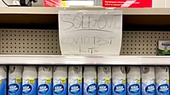 Covid-Selbsttest in Frankreich im Supermarkt zu kaufen
