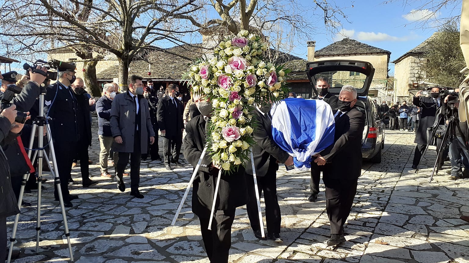 Ιωάννινα, κηδεία Κάρολου Παπούλια