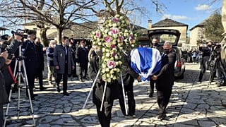 Ιωάννινα, κηδεία Κάρολου Παπούλια