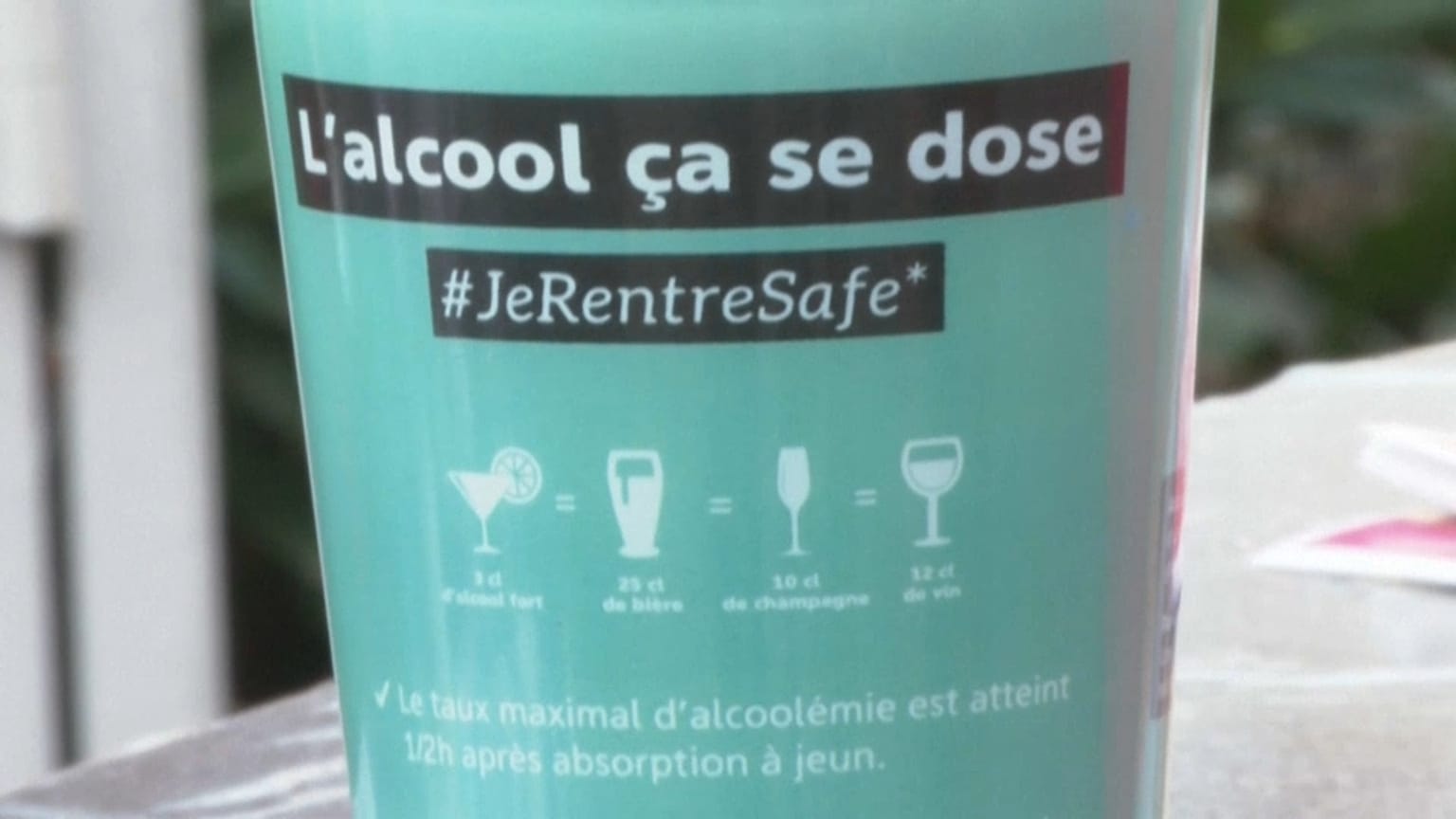 La Sécurité routière fait campagne avant le réveillon sur les dangers de l'alcool 
