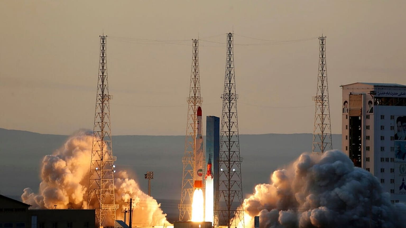  the launching of Simorgh, or "Phoenix," rocket in an undisclosed location in Iran
