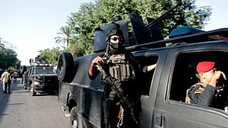 صورة لقوة أمنية عراقية