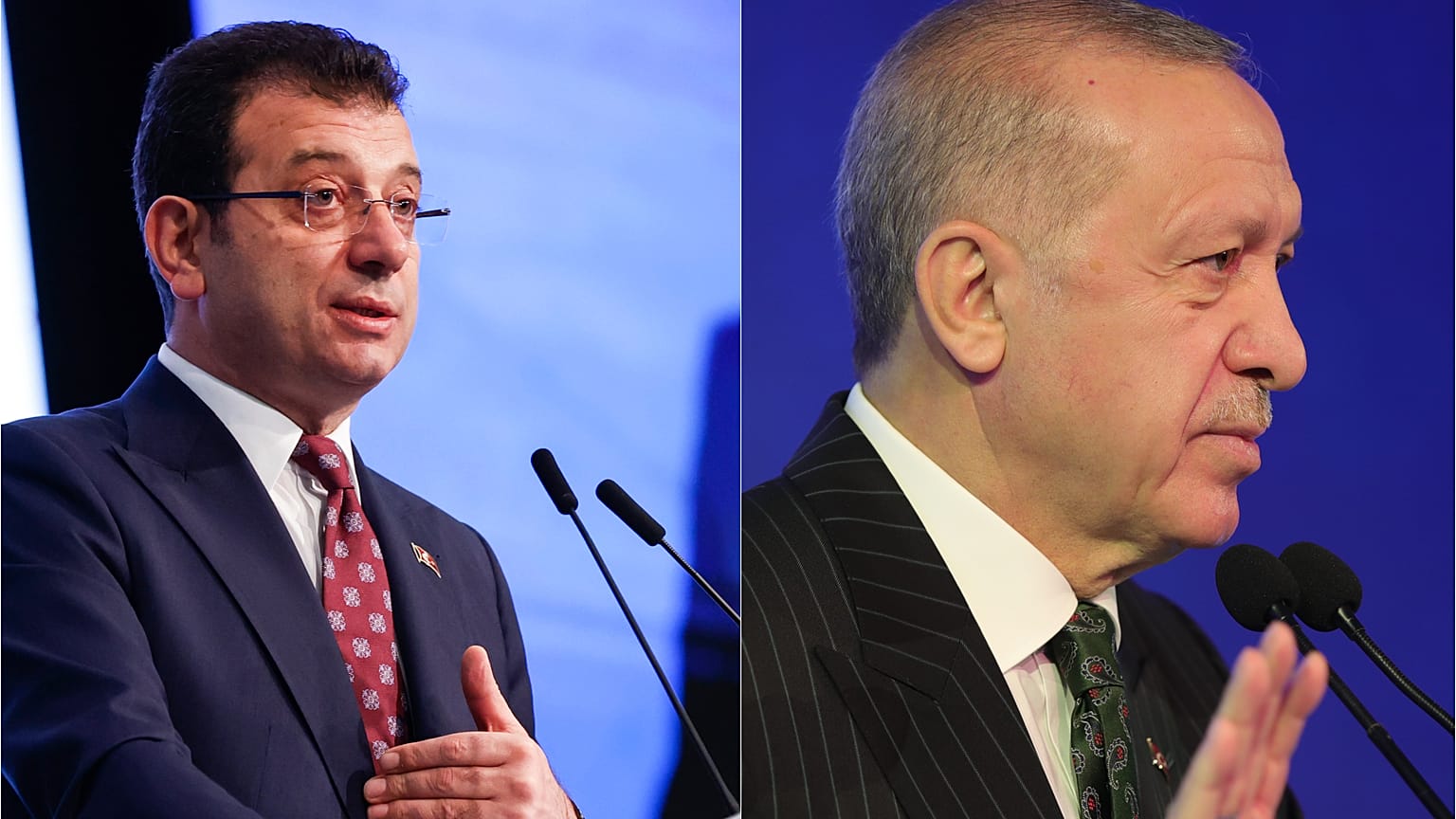 Cumhurbaşkanı Erdoğan ve İBB Başkanı İmamoğlu