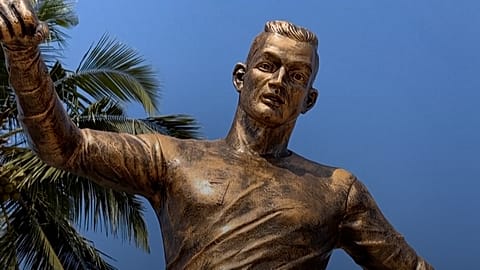 Cristiano Ronaldo has been honoured in India with a controversial in the Indian state of Goa