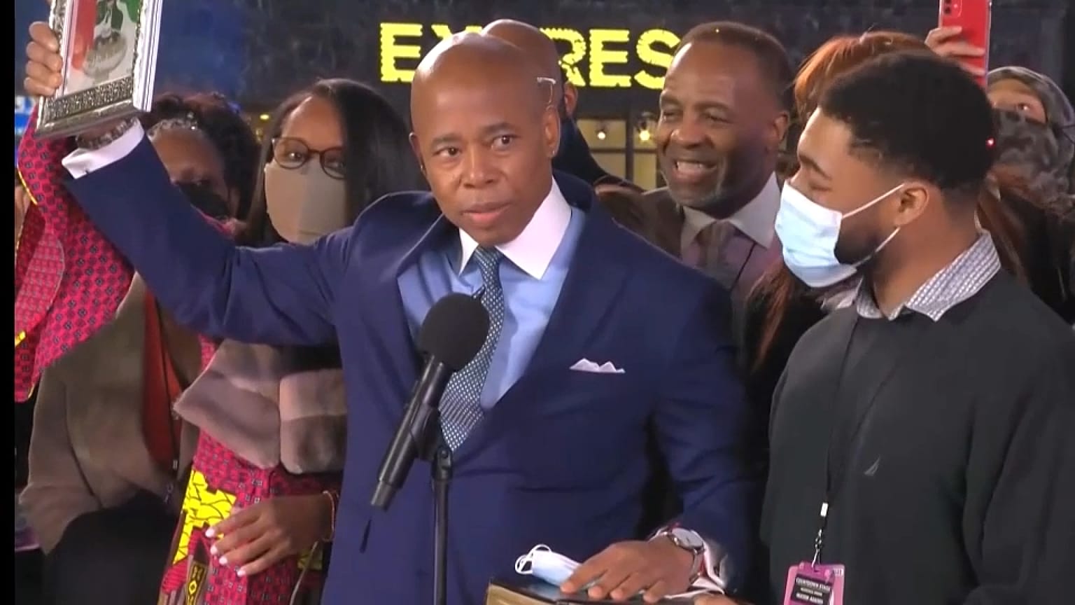 Eric Adams, el nuevo alcalde de Nueva York