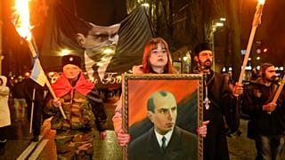 Факельное шествие в Киеве