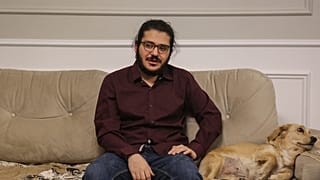 Zaki nach seiner Freilassung aus der Haft