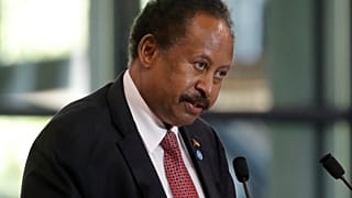 عبد الله حمدوك رئيس وزراء السودان المستقيل.